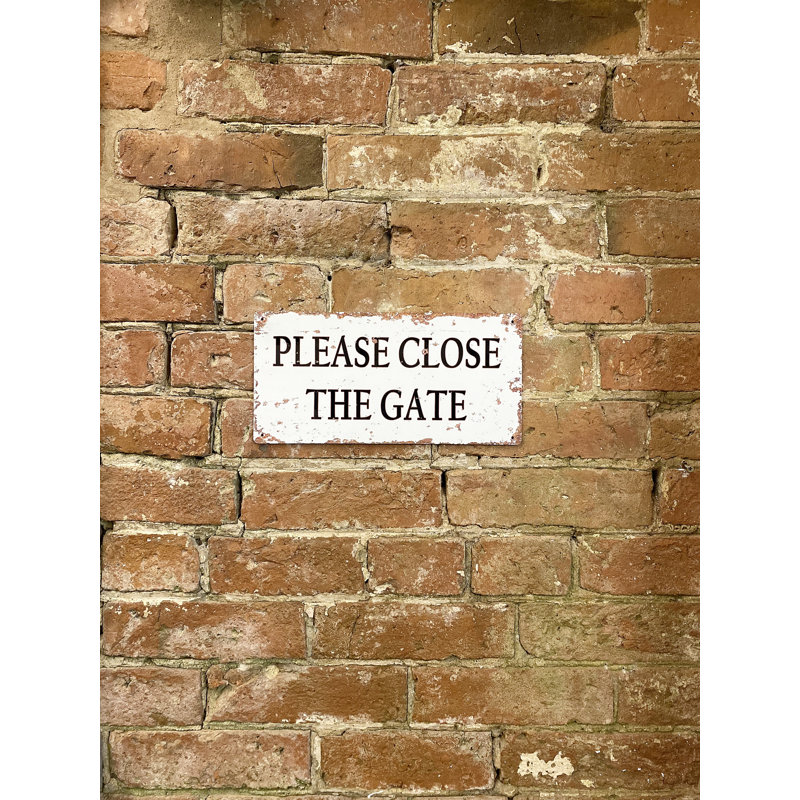 Woodhouse Aluminum Text & Numbers Wall Decor