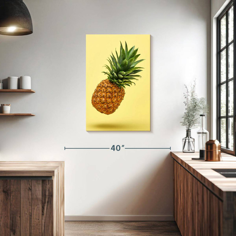 Yarlin Levitating Pineapple, 36" H x 24" W