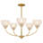 Whitecap 5-Light Brushed Gold Chandelier