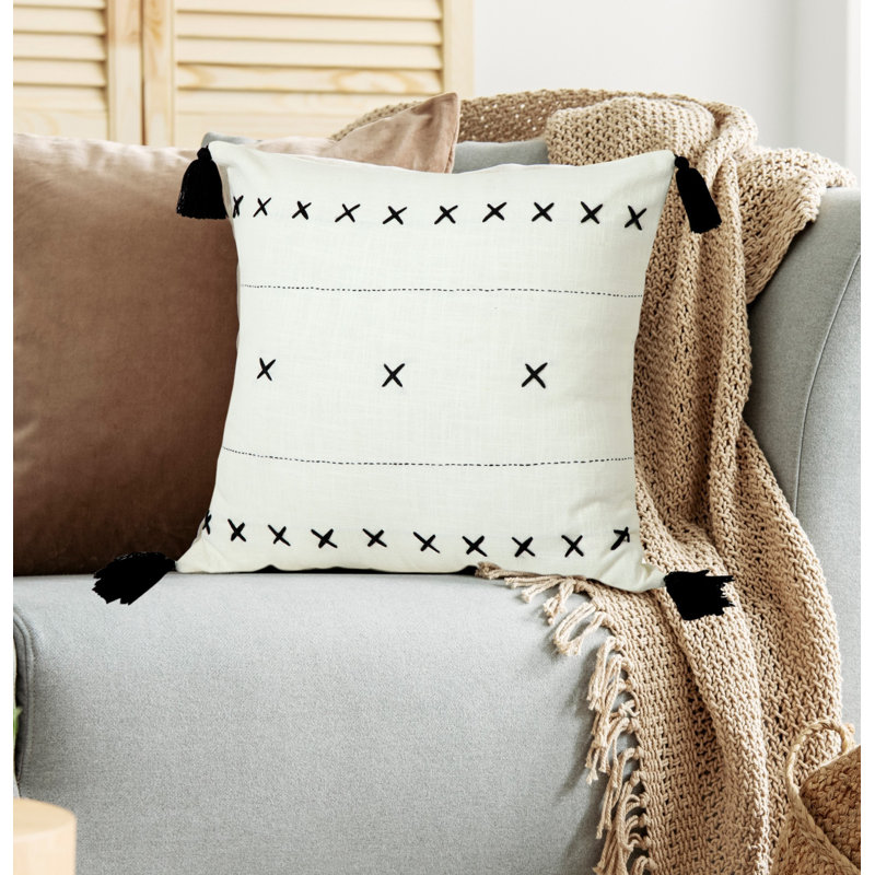 Coussin Bohemian Basics, Polyester/ Bourre en polyester