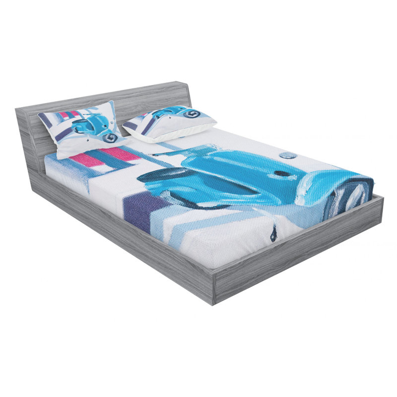 Microfiber Sheet Set, Full Sheet Set with Fitted Sheet