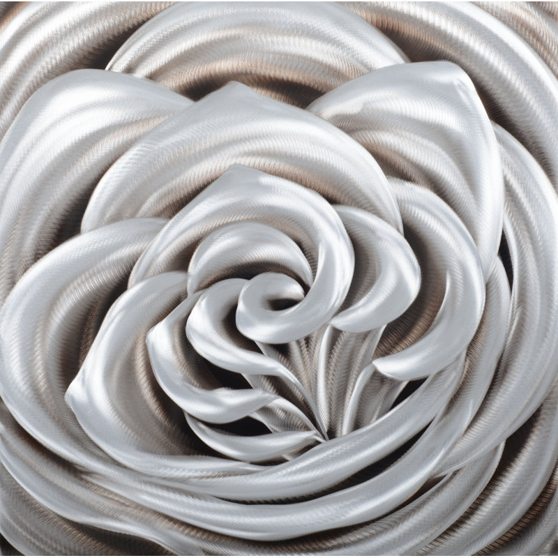 " The Silver Rose " Painting Print