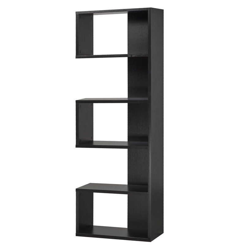Bibliothèque à plusieurs niveaux, noir, Noir