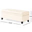 Beige contemporain - Combine style et fonctionnalité avec le tissu de rangement, un design doux et élégant pour les sièges-1147570078