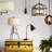 Delmare 1 - Light Driftwood; Dark Weathered Zinc Single Pendant
