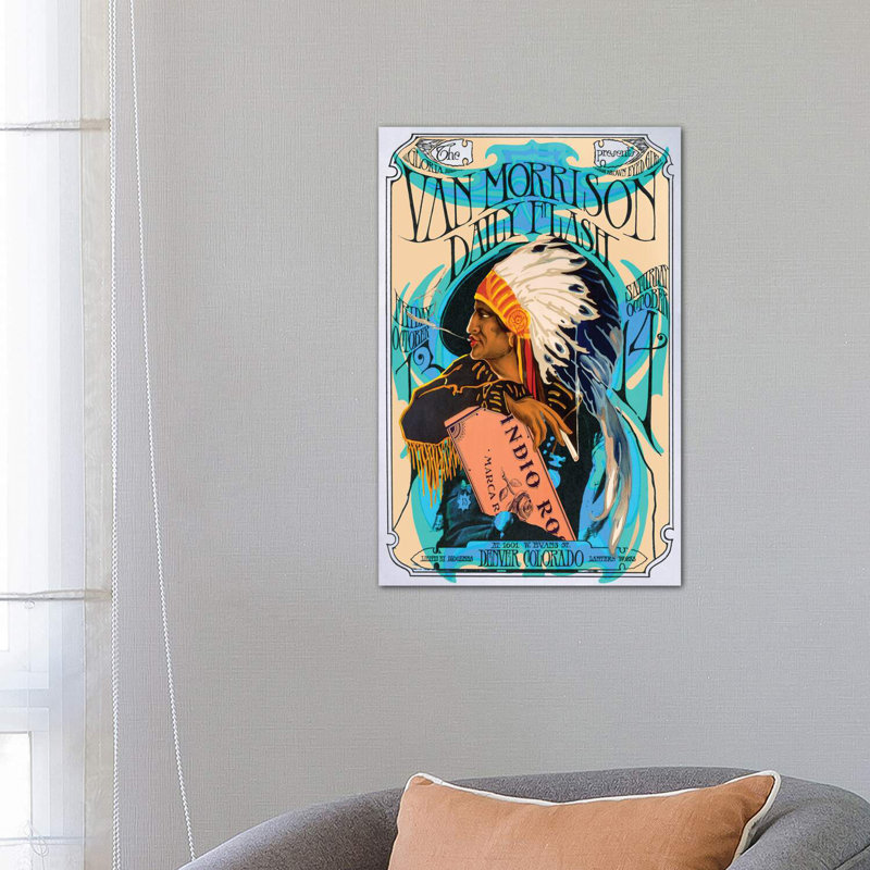 Van Morrison - Wrapped Canvas Print, 66.04 cm H x 45.72 cm W x 1.91 cm D