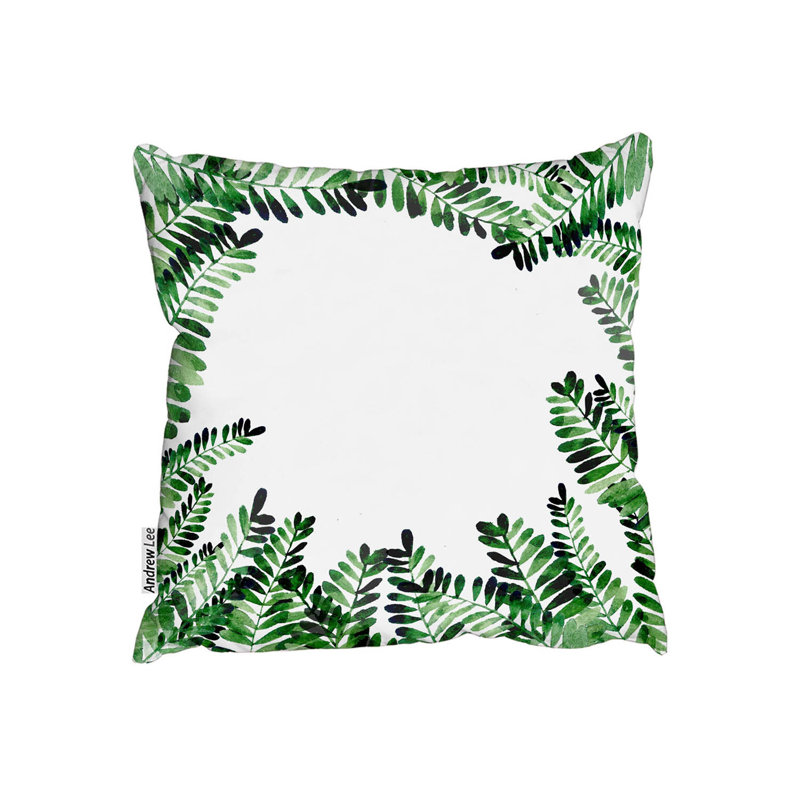 Botanical Leaves Cushion Cover, 45cm x 45cm