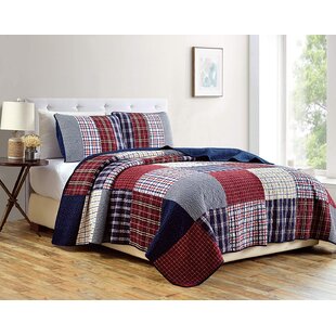 Nautica Emmet Patchwork Cotton Quilt Set