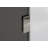Ursa 36 in. x 78 in. Fully Frameless Gray Tinted Single Fixed Shower Panel-90493650