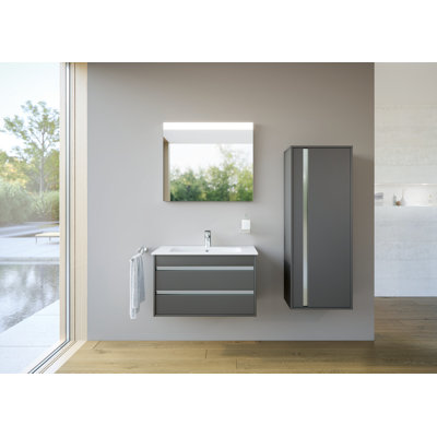 Meuble-lavabo simple 39,38 po Duravit Ketho