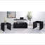 Ensemble de 3 tables basses à plateau relevable