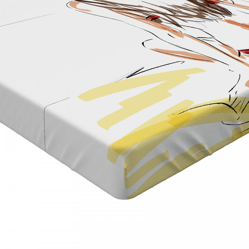 Microfiber Fitted Sheet, Full/Double Fitted Sheet