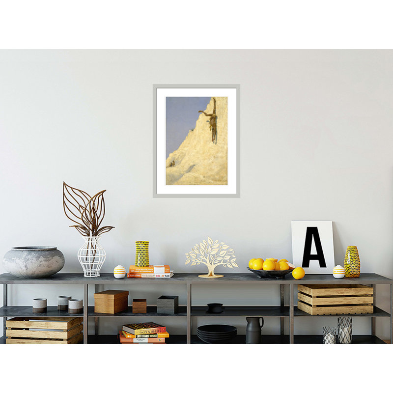 «The Transgressor» par Frederic Remington, impression giclée sur cadre, H 29,5 po x l 22,56 po