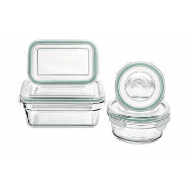Glasslock 4 Container Food Storage Set & Reviews