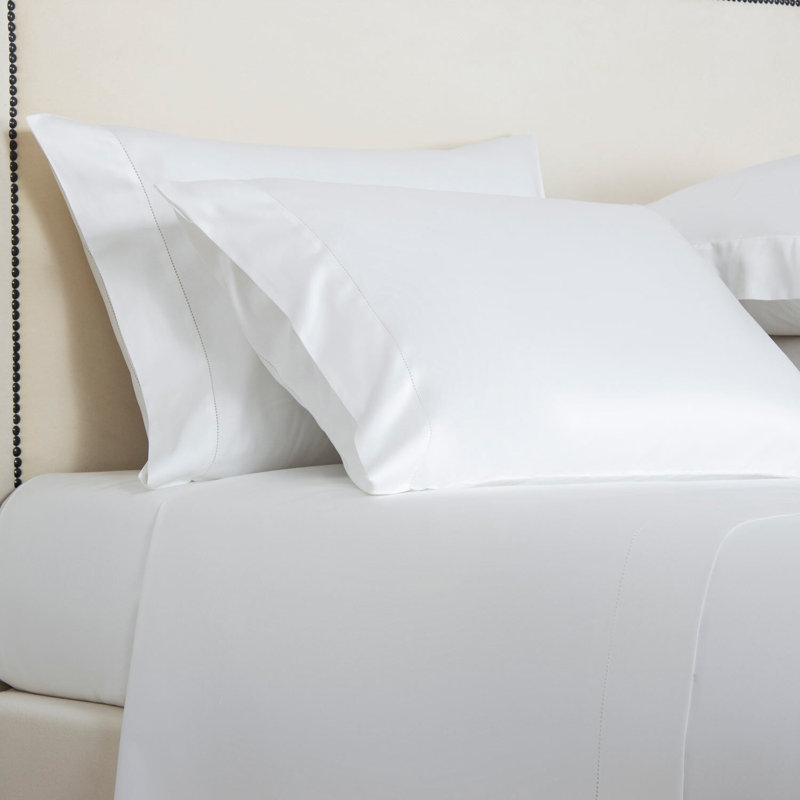 Single Ajour Pillowcase , Standard, Milk