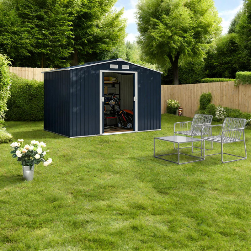 Spacious Metal Sheds, Steel Construction, Modern Outdoor Storage