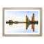 The Rotterdam Skyline Reflection - Single Picture Frame Painting on MDF-56712269-56712268