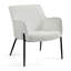 Chaise d'appoint capitonnée Dieng CAL117 de 27,55 po de largeur