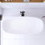 66.9'' x 29.5'' Freestanding Soaking Solid Surface Bathtub