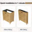 Armoire de salle de bain pliante 30 po sans lavabo-1267276531