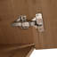 Meuble-lavabo flottant simple 30 po avec plateau en céramique Corneliea