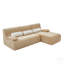 Canapé modulaire moderne en forme de L sans os pour un salon confortable et l'heure du café, personnalisable et confortable-2114908250