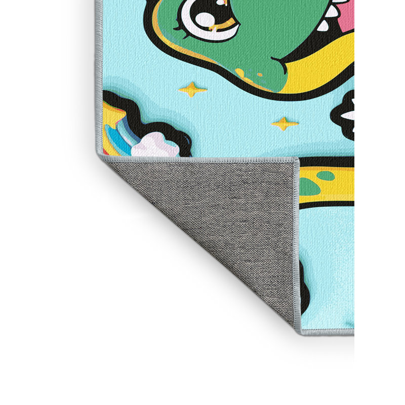 Tapis pour enfants East Urban Home, Rectangle 7 pi x 9 pi