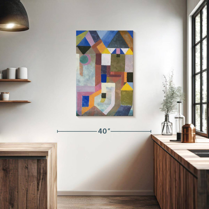 Avery Colorful Architecture, 36" H x 24" W