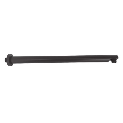 Kingston Brass Aqua Elements 18-Inch Rain Drop Shower Arm with Round Flange