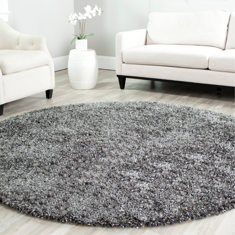 Delane Handmade Tufted Charcoal Area Rug