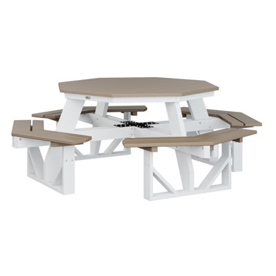 Berlin Gardens Ada Octagon Picnic Table