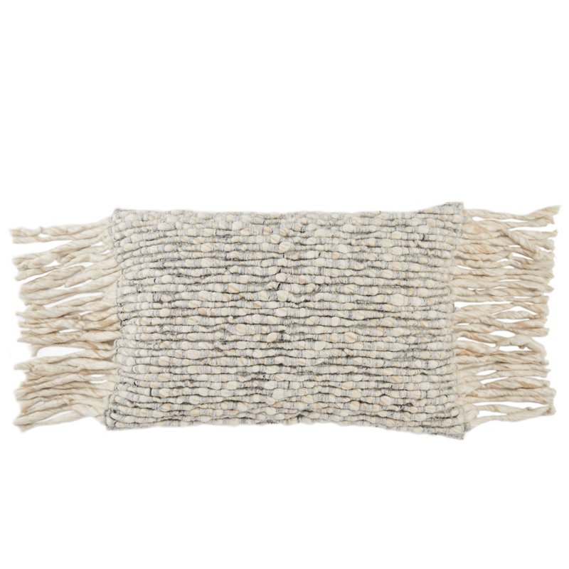 Housse et insert de coussin lombaire fait à la main Upson (16 po x 24 po), Housse de coussin seulement - sans insert