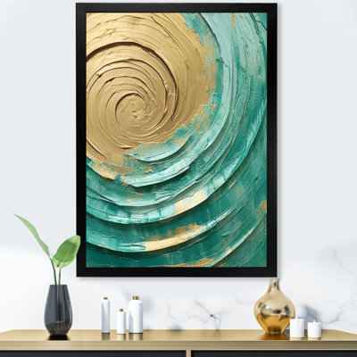«Teal Gold», reproductions d'art mural