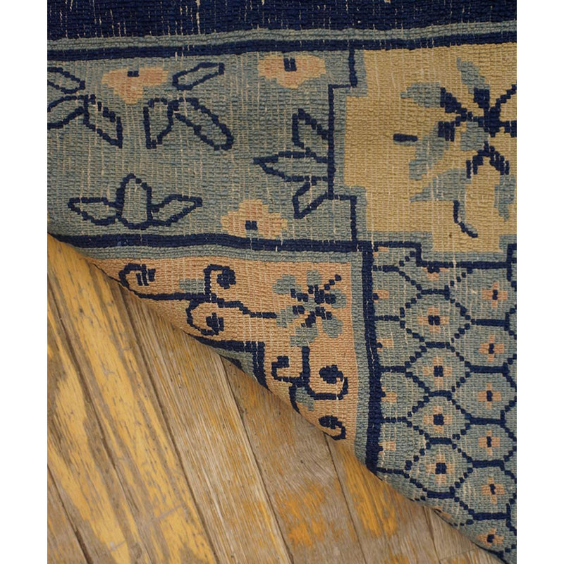 Tapis à poils longs en laine Baotou