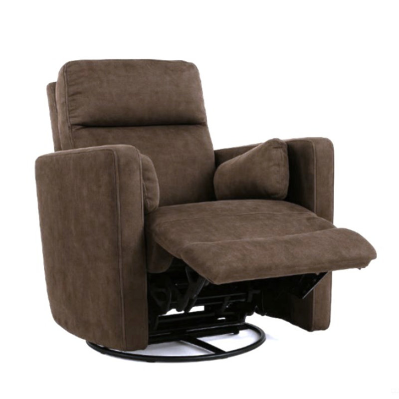 Fauteuil inclinable pivotant en microfibre
