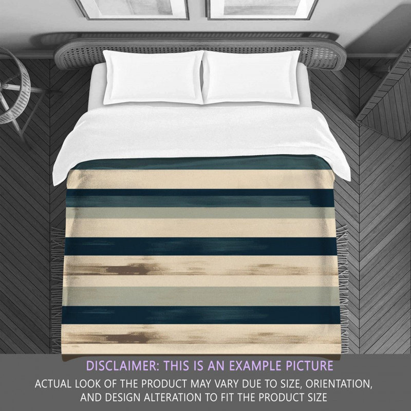 Horizontal Stripe Comforter