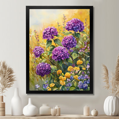 Lara - Floral Canvas Art Print