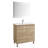 Jasso 32'' Single Bathroom Vanity with Ceramic Top-130657538