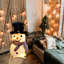 Bonhomme de neige illuminé