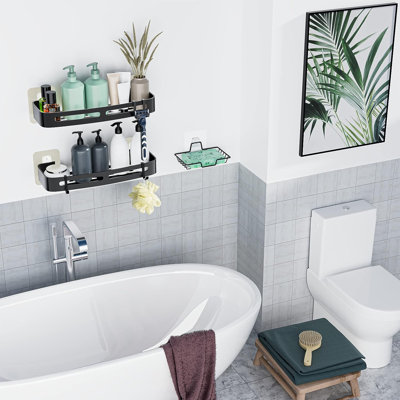 Montzerrat Wall Stainless Steel Shower Caddy