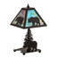 Rustic Lodge Table Lamp