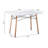Dreda Solid Wood Base Dining Table-1948573117