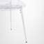 Chaise d'appoint transparente (ensemble de 4)-846646028
