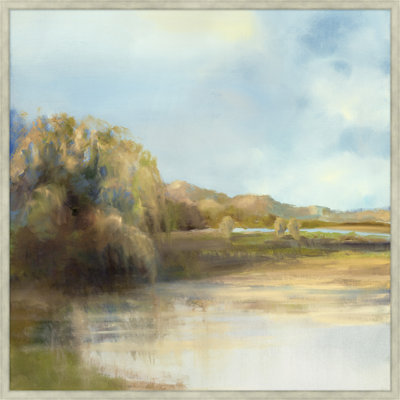 The End Of The Pond Painting