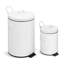 Ensembles de poubelles à pédale en métal 3,2 gallons-69401270