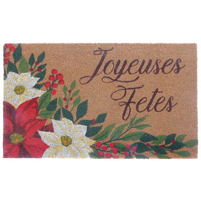Keairra Non-Slip Christmas Doormat