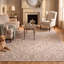 Tapis Bracken traditionnel de style persan audacieux, gris crème ivoire beige rose, lavable à la machine, antidérapant, à poils courts, pour l'intérieur et l'extérieur, adapté aux animaux domestiques, idéal pour le salon, la chambre, la salle à manger, l'entrée, le couloir ou le bureau.-2089445519