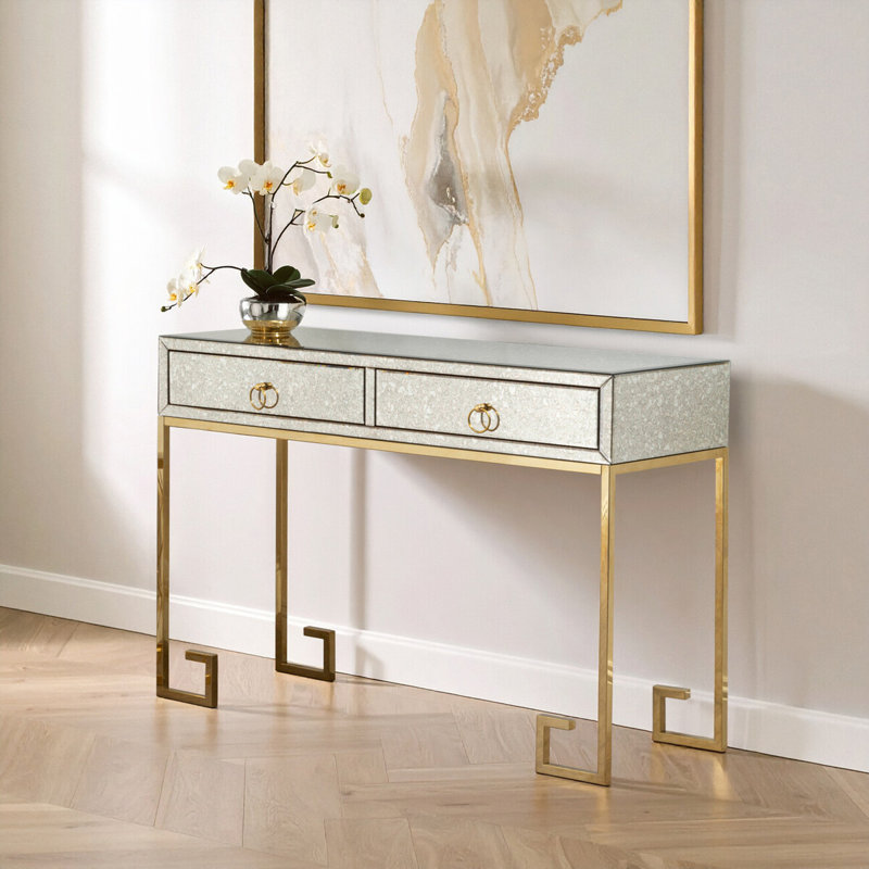 Saratoga 120cm Glass Top Console Table
