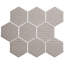 Albin Pinetta 3 po x 4 po Carreau de mosaïque mural en porcelaine-109701034