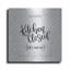 Art mural en métal «Kitchen Clos» de Luxe par Imparfect Dust, 12 po x 12 po